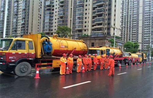临桂市政管道清淤